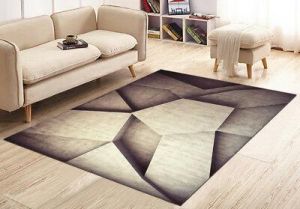 דפוסים גיאומטריים שטיחי קיר וינטג' עם עיצוב שטיחים מחצלת רצפה בסלון
