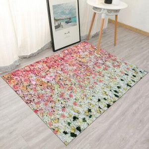 אביזרים לעיצוב הבית שטיחים שטיח פרחים יפים קיר לסלון ולחדרי הילדים