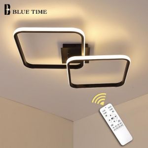 Modern chandelier lighting bedroom living room balcony home decoration Lamparas aisle ceiling lamp remote control chandelier