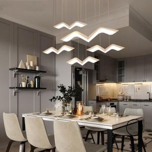 New Modern Luxury LED Hotel Chandelier Sitting Room Dining-Room Stair Bedroom Living Room Study Corridor Chandeliers Lighting