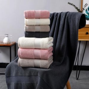 100% Cotton Solid Bath Towel 70x140cm 450g Beach Towel For Adult Bathroom Fast Drying Soft Thick Face Towel Sets High Absorbent