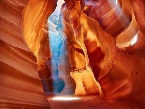 פוסטר תצלום אומנות גיאולוגית אנטילופה קניון אריזונה גדול תמונה LF2271