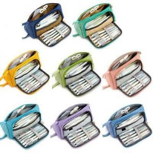 גדול kawaii קלמר קיבולת גדולה pencilcase ציוד לבית הספר מכשירי כתיבה
