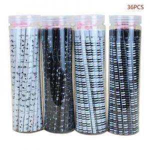 36pcs מוסיקלי עיפרון 2b סטנדרטי עפרונות סיבוב כתיבה ציור כלי כתיבה