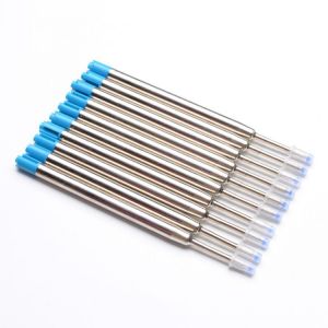 Ballpoint pen refill10pcs kugelschreiberminen Black & Blue Ink 0.7MM Medium Nib balpen vullingen Ball Point Pen Refills