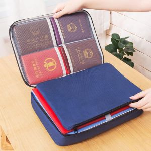 Large Capacity Waterproof Document Bags Multifunctional Home Travel Organizer Holder School Office Business File Folder Supply
